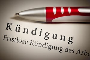 Kündigungsfrist, Betriebszugehörigkeit und fristlose Kündigung hängen nicht zusammen.